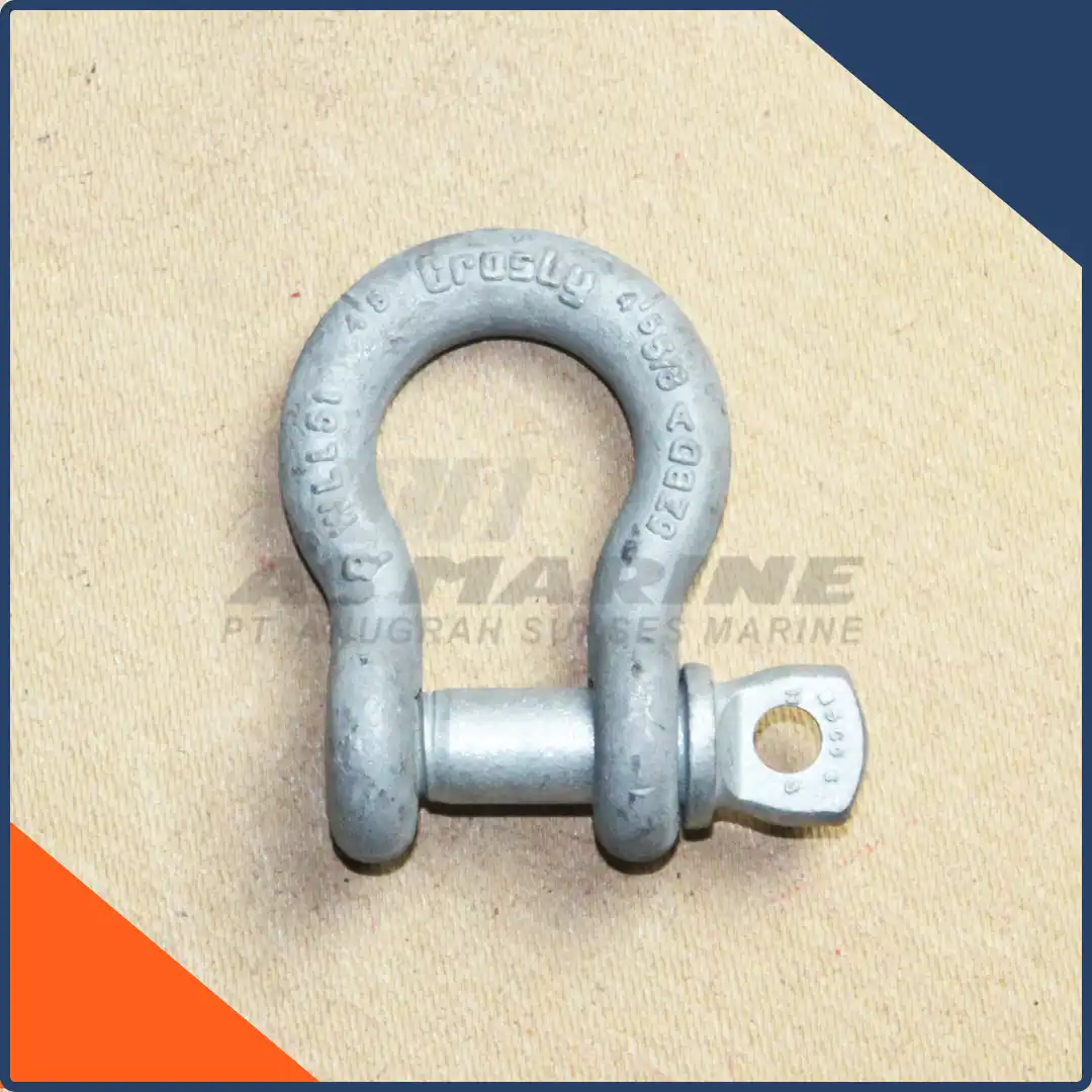 Bow Shackle / Segel Omega Crosby G209A Alloy Screw PIN 5/8 Inch 5 Ton